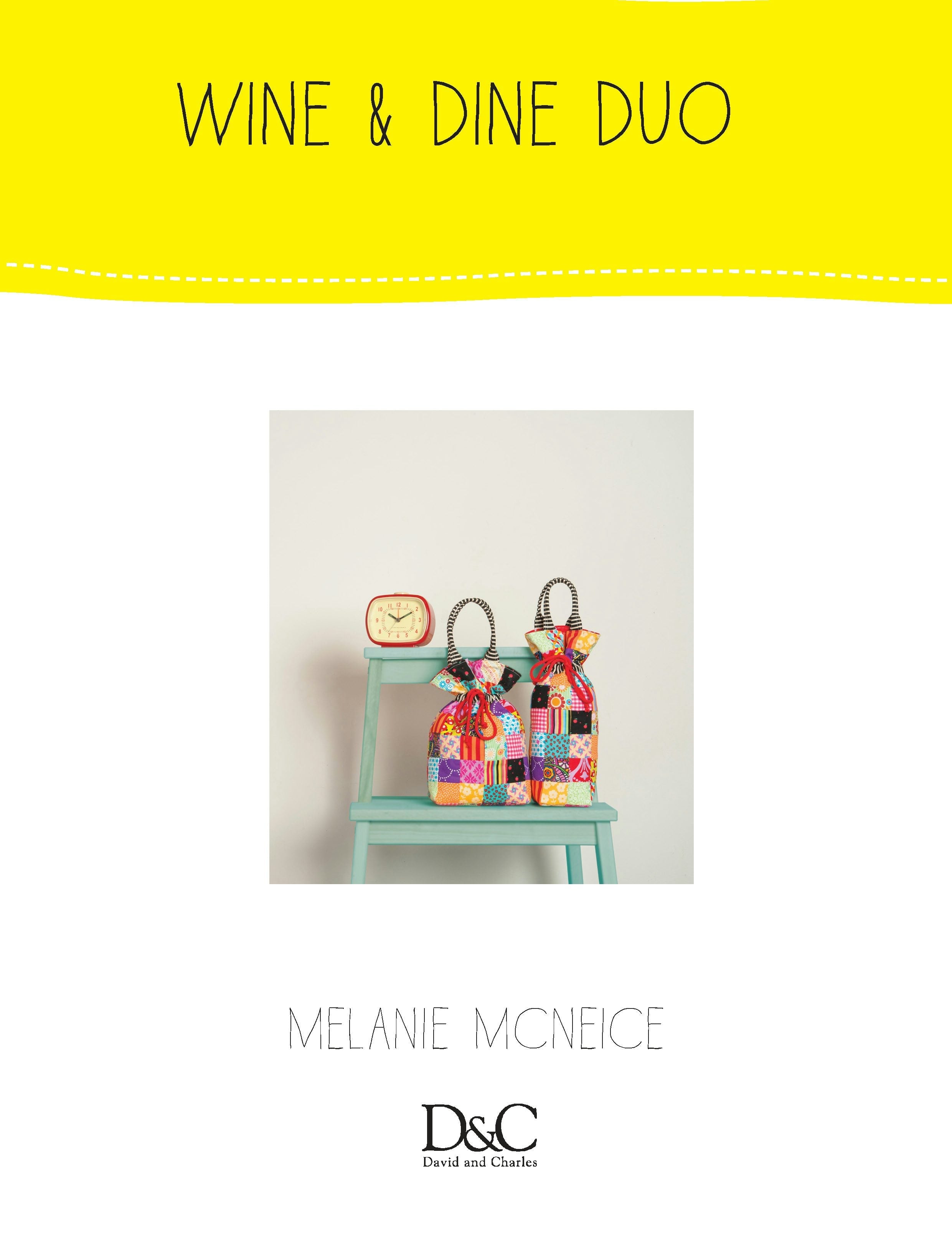 Book cover image for Sew Cute to Carry - Wine and Dine Duo ISBN: 9781446368374